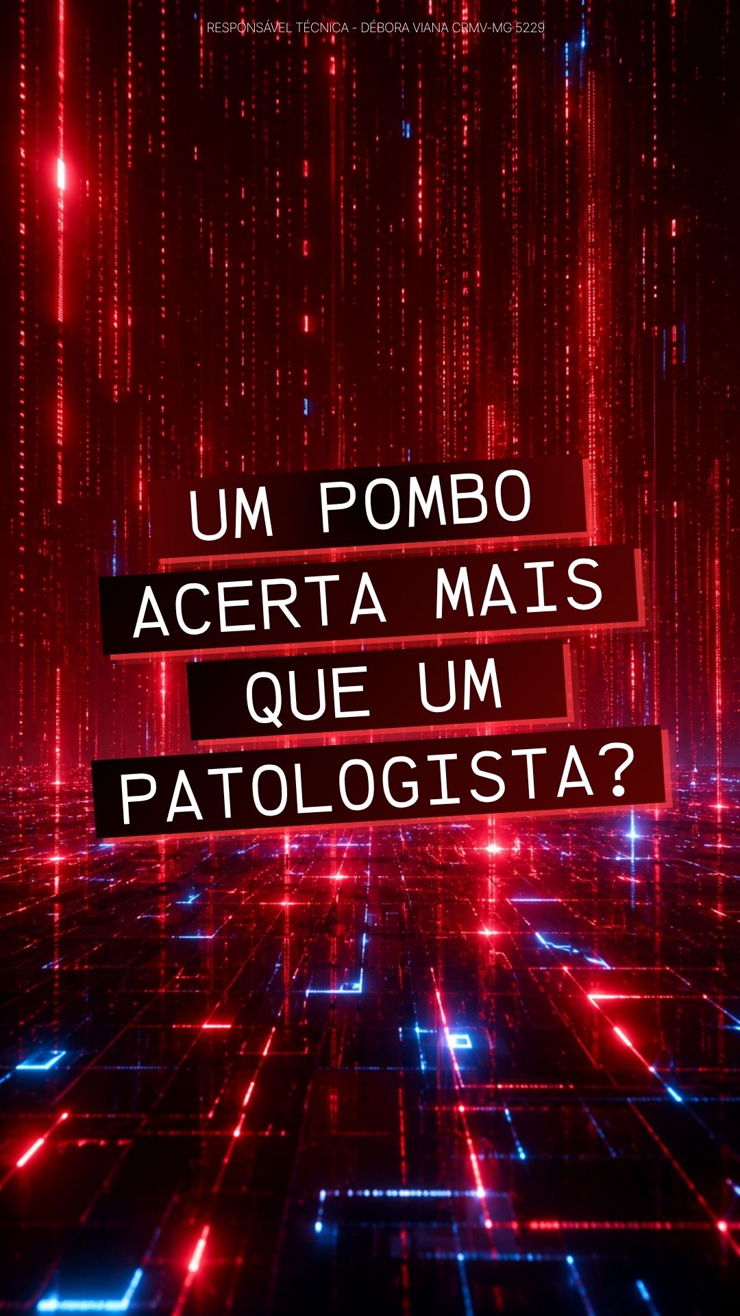 Prévia do anúncio: um pombo acerta mais que um patologista?
